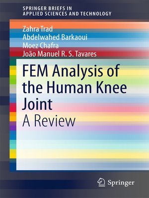 cover image of FEM Analysis of the Human Knee Joint